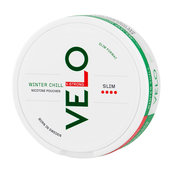 Saszetki nikotynowe VELO Winter Chill X-Strong Slim