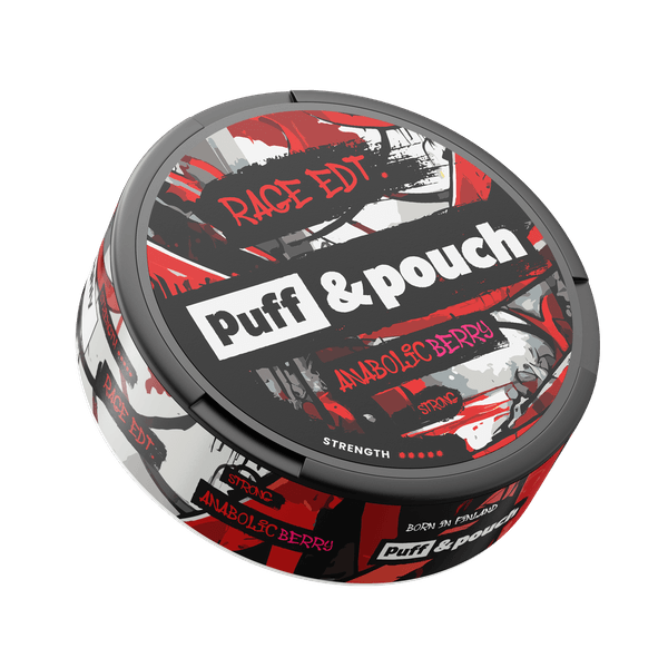 Saszetki nikotynowe Puff and Pouch Puff & Pouch Anabolic Berry