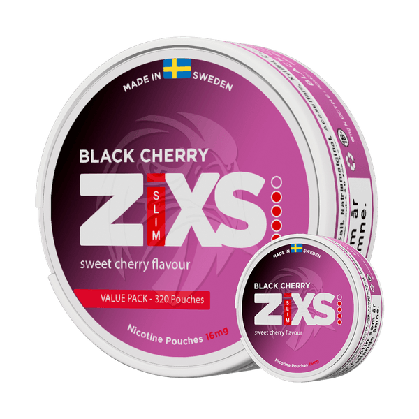 Saszetki nikotynowe ZIXS ZIXS Black Cherry Jumbo Can