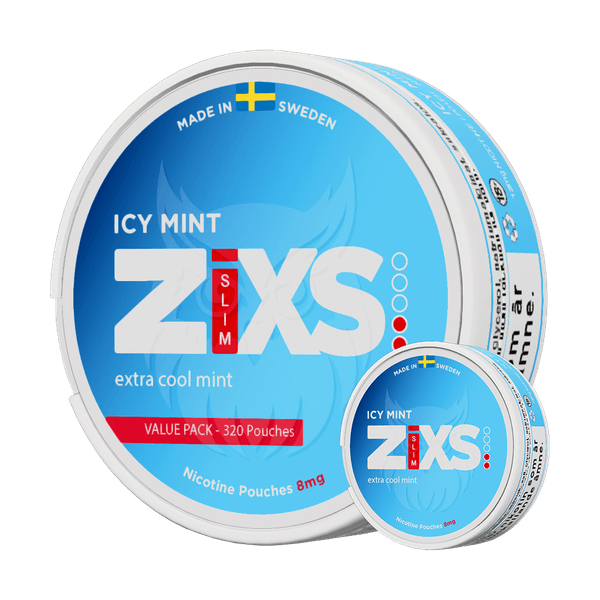 Saszetki nikotynowe ZIXS ZIXS Icy Mint Jumbo Can